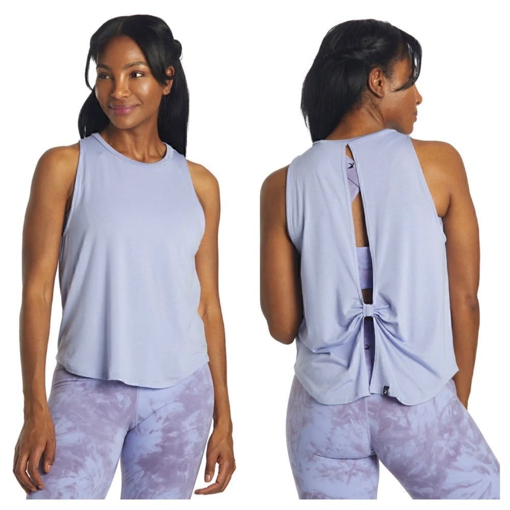 Glyder Electric Yoga Tank in Lilac Size 3X